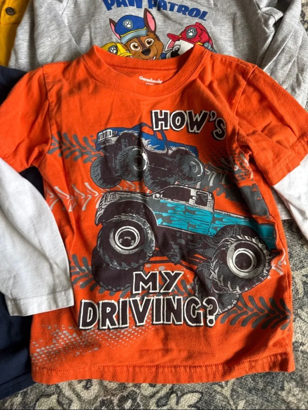 Bundle of 11 Toddler Boys Shirts